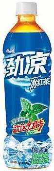 康师傅【劲凉冰红茶】冰爽薄荷味 500ml